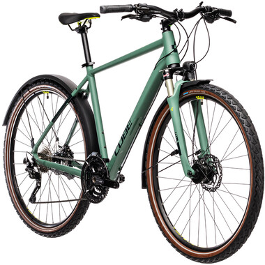 Bicicletta Ibrida CUBE NATURE EXC ALLROAD DIAMANT Verde 2021 0